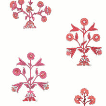 T10667 Indian Flower Ceylon Pink Wallpaper by Thibaut
