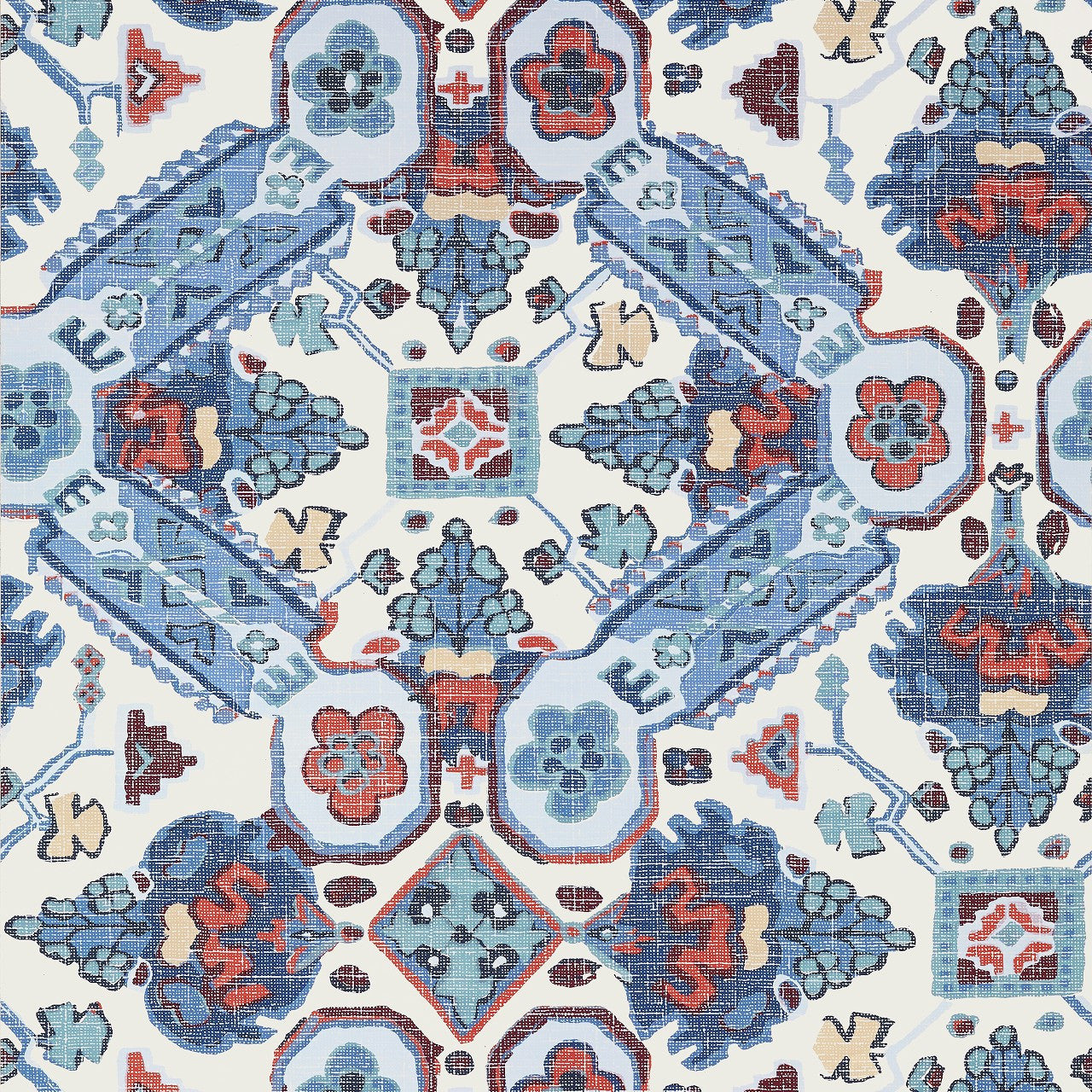T10824 Persian Carpet Heritage Wallpaper by Thibaut