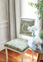 T10837 Earl Damask Heritage Wallpaper by Thibaut