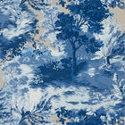 T10864 Lincoln Toile Heritage Wallpaper by Thibaut