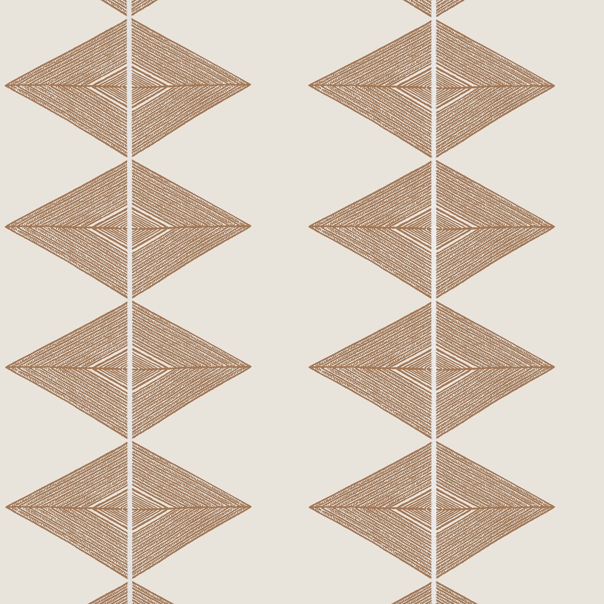 T12014 Reflection Ochre Vista Wallpaper by Thibaut