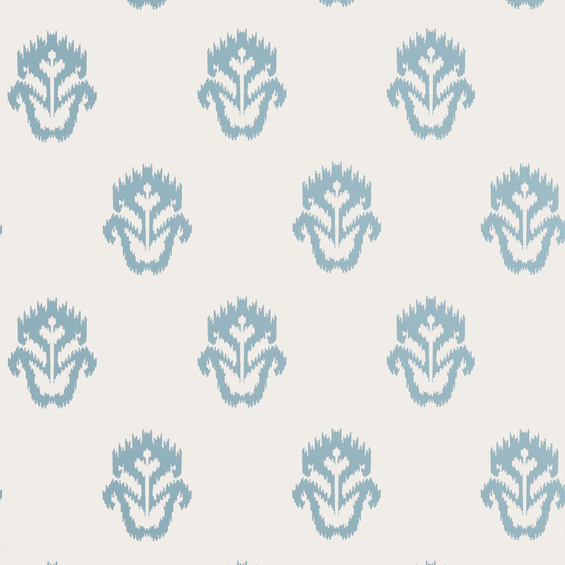 T12025 Indian Wells Spa Blue Vista Wallpaper by Thibaut