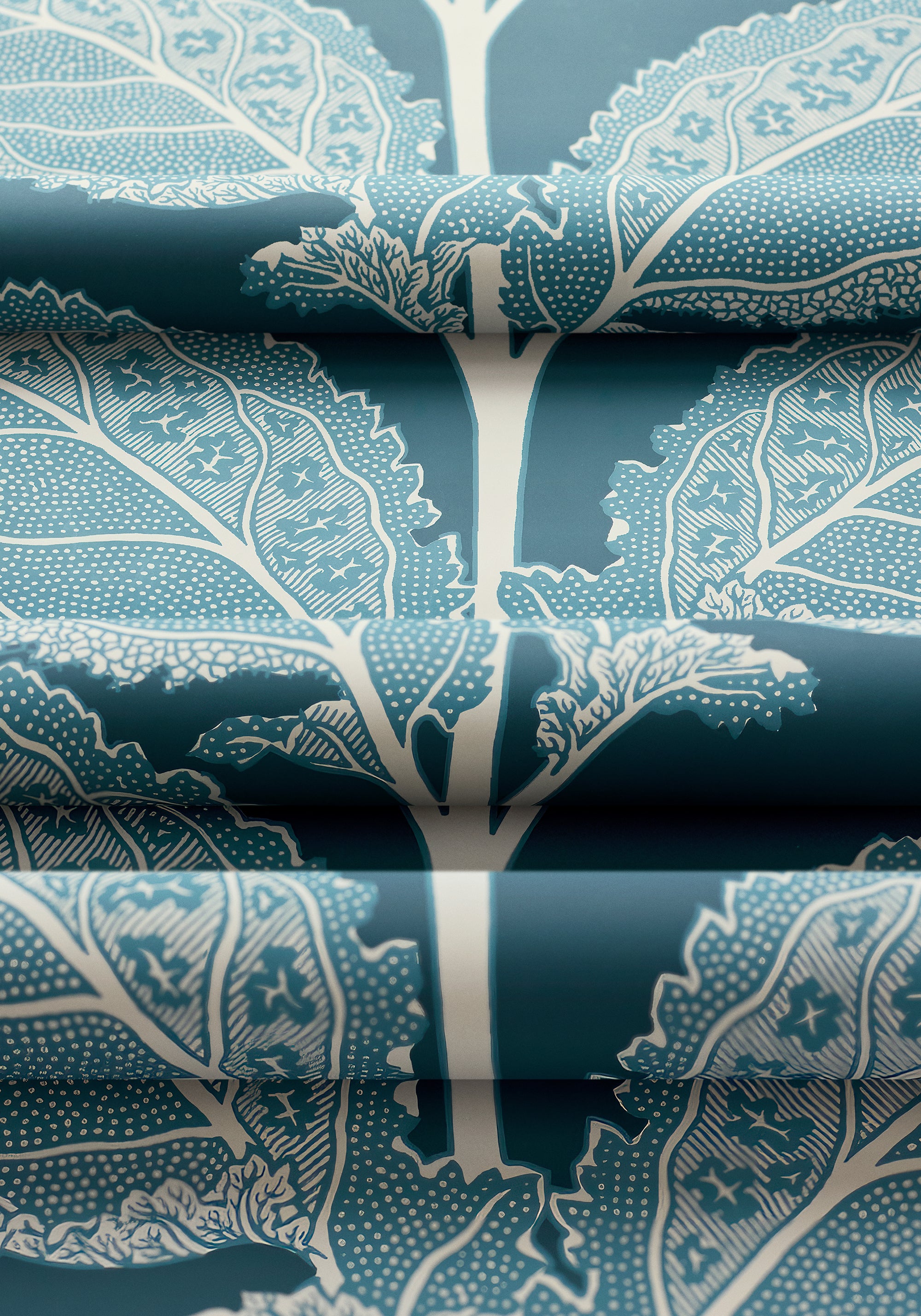T12036 Lacinato Mineral Vista Wallpaper by Thibaut