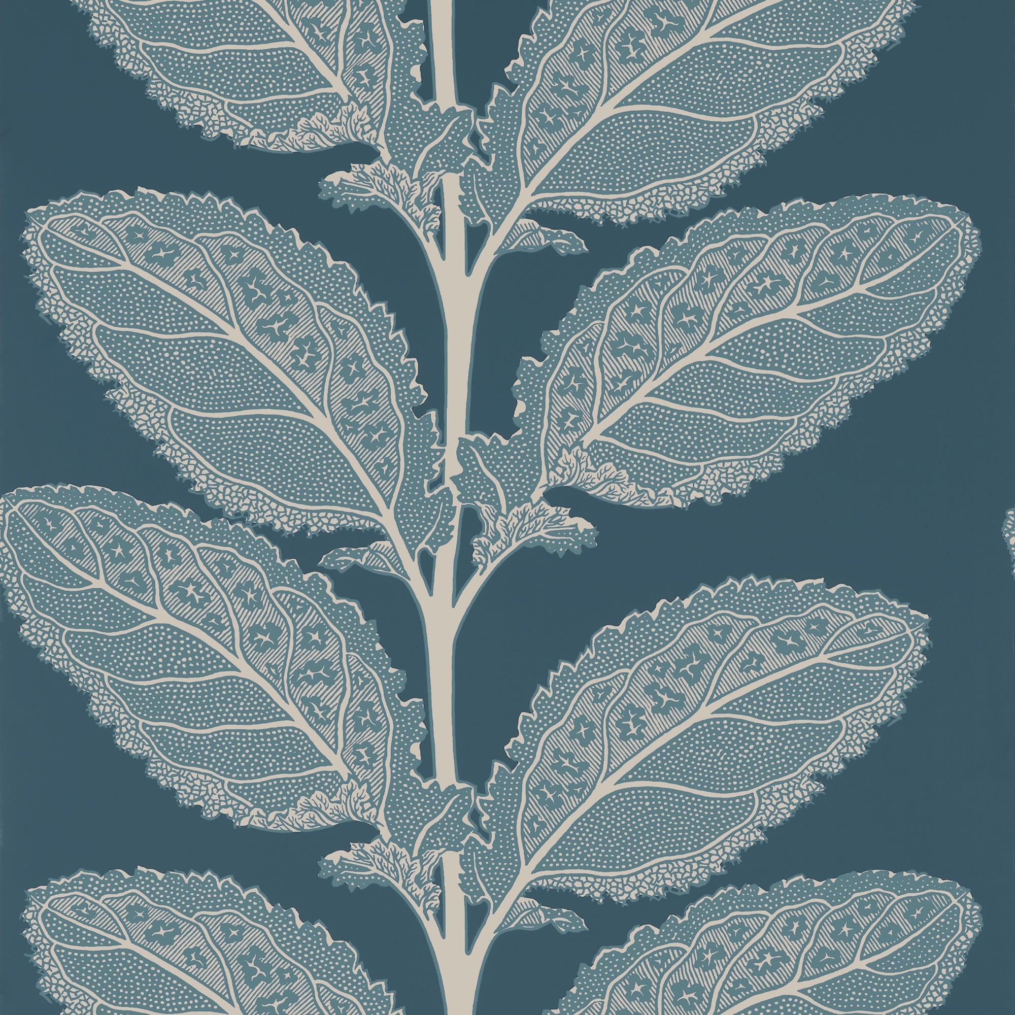 T12036 Lacinato Mineral Vista Wallpaper by Thibaut