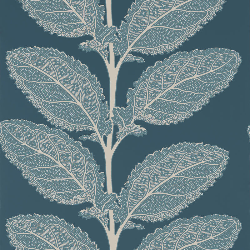 T12036 Lacinato Mineral Vista Wallpaper by Thibaut