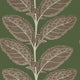 Lacinato Wild Sage Vista Wallpaper by Thibaut