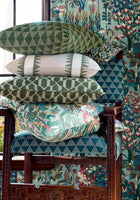 T12046 Alpine Spa Blue Vista Wallpaper by Thibaut