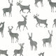 Bucks Basalt Black Vista Wallpaper by Thibaut