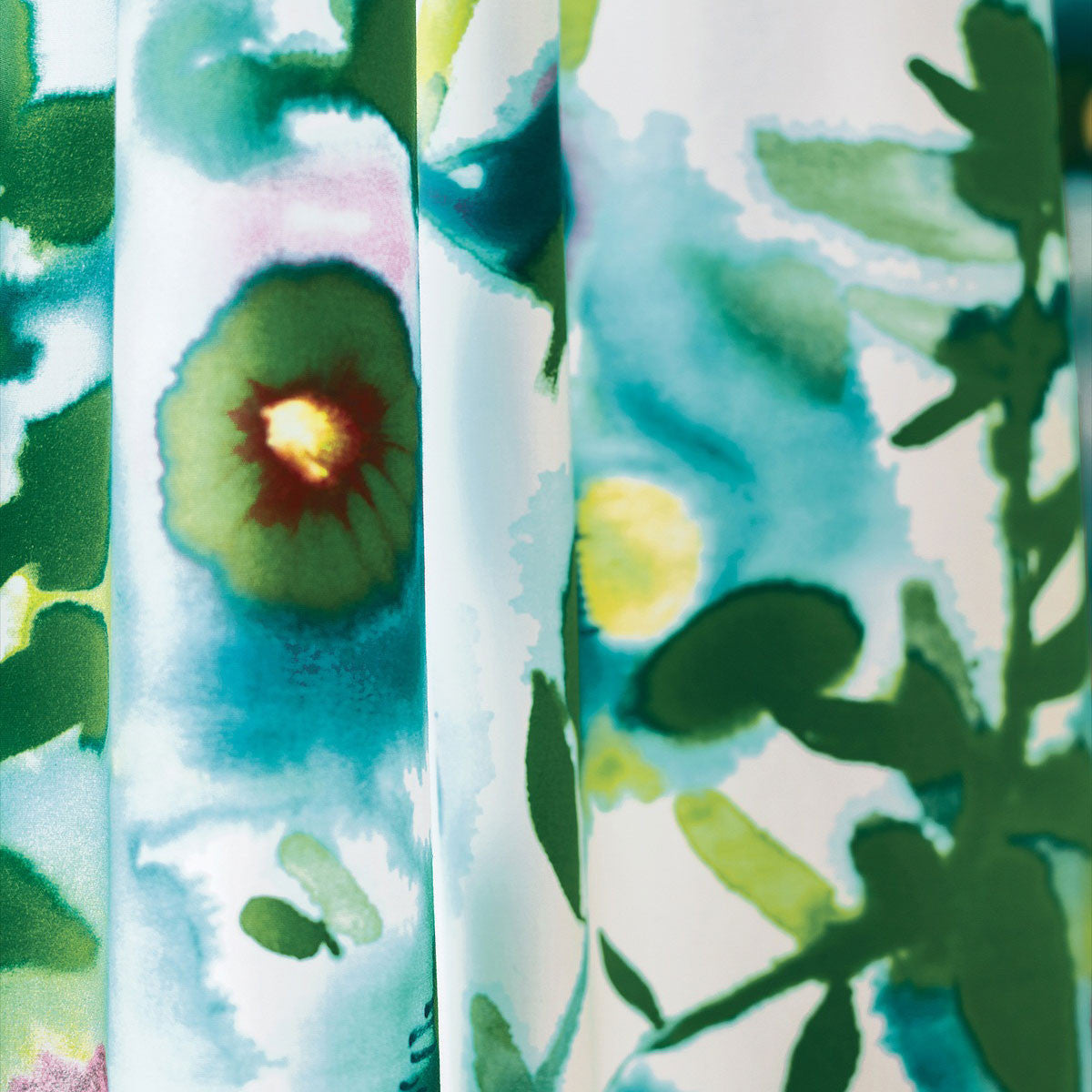 T13084 Open Spaces Summer House Turquoise Wallpaper by Thibaut