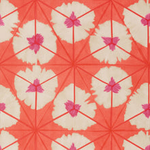 T13089 Sunburst Summer House Pink and Coral Wallpaper by Thibaut