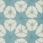 T13091 Sunburst Summer House Aqua Wallpaper by Thibaut