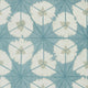 Sunburst Summer House Aqua Wallpaper by Thibaut