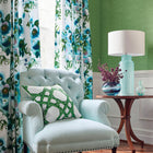 T13107 Surfrider Summer House Emerald Green Wallpaper by Thibaut