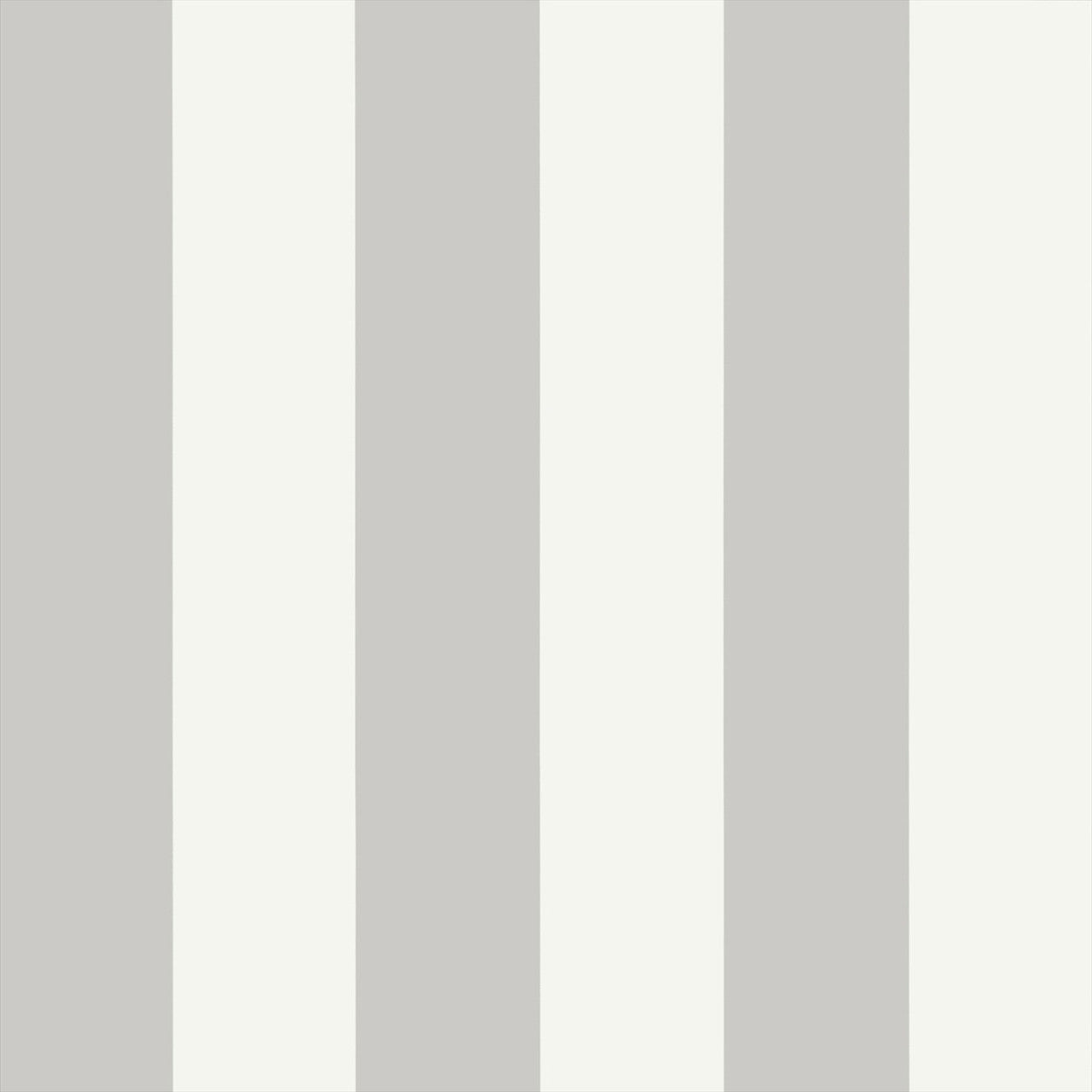 T13137 Summer Stripe Summer House Grey Wallpaper by Thibaut