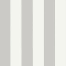 T13137 Summer Stripe Summer House Grey Wallpaper by Thibaut