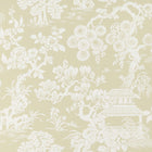 T13300 Japanese Garden Pavilion Beige Wallpaper by Thibaut