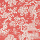 Japanese Garden Pavilion Coral Wallpaper by Thibaut