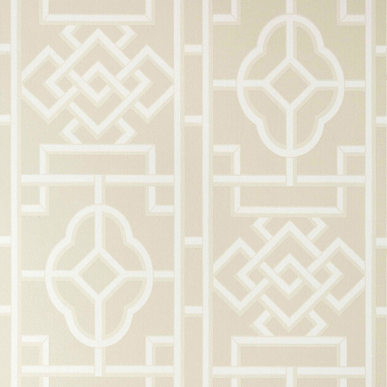 T13309 Gateway Pavilion Beige Wallpaper by Thibaut