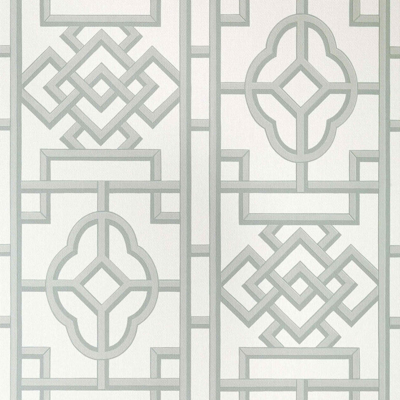 T13310 Gateway Pavilion Grey Wallpaper by Thibaut