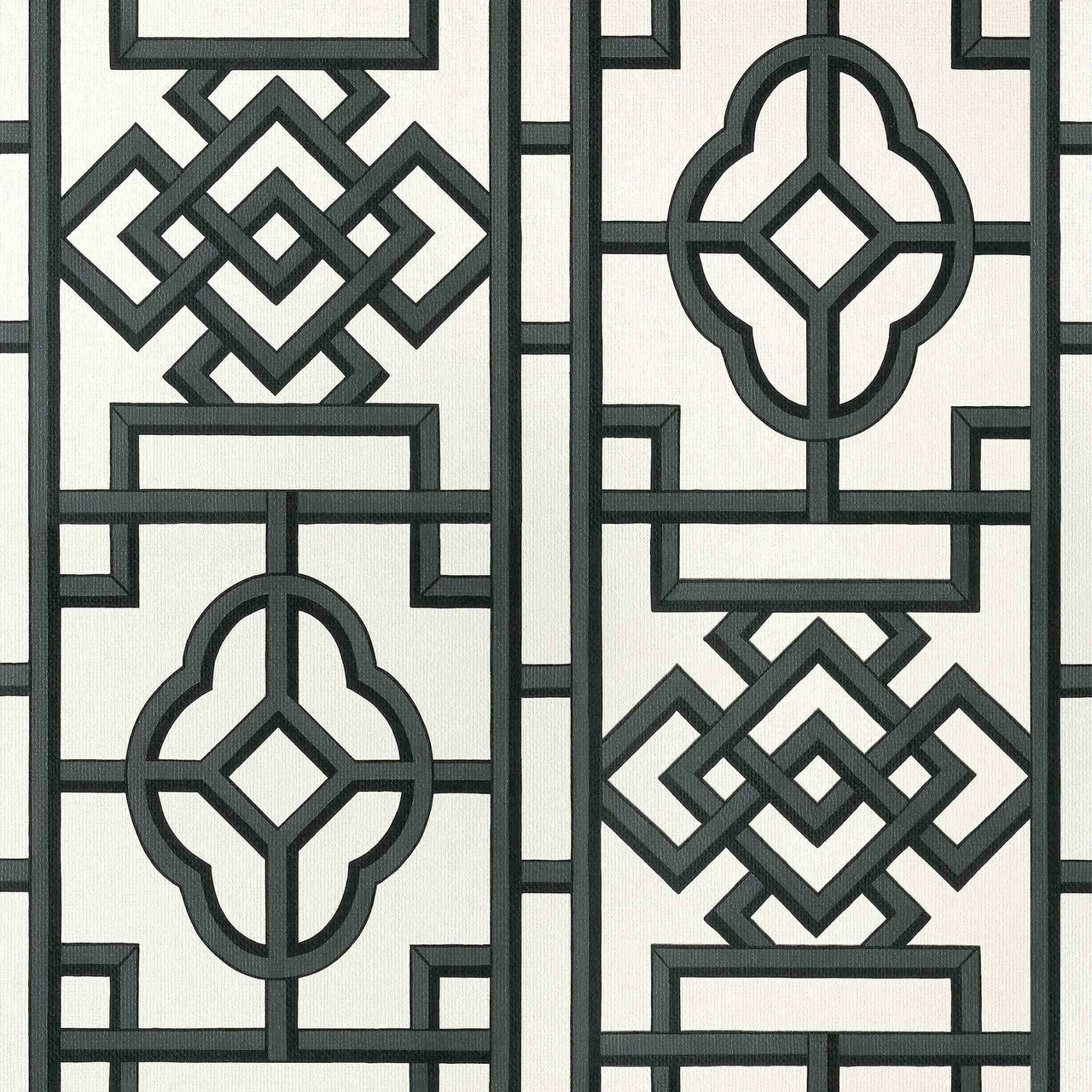 T13315 Gateway Pavilion Black Wallpaper by Thibaut