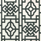 T13315 Gateway Pavilion Black Wallpaper by Thibaut