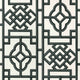 Gateway Pavilion Black Wallpaper by Thibaut