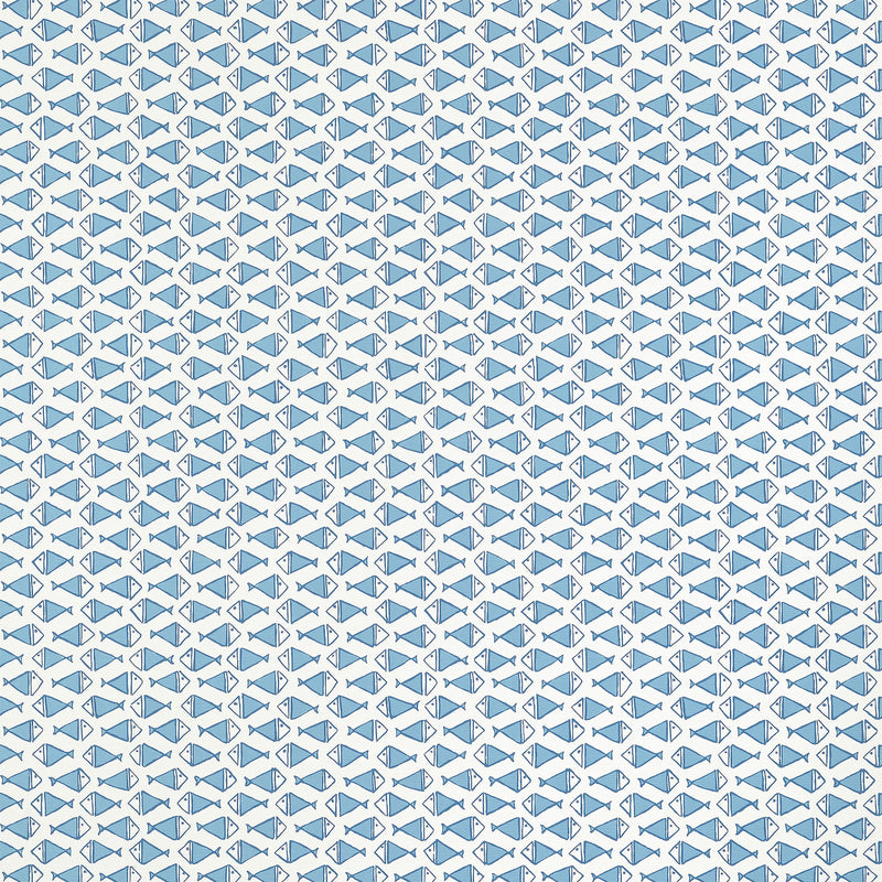 T13325 Pisces Pavilion Wedgewood Wallpaper by Thibaut