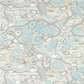 Heron Stream Pavilion Soft Blue Wallpaper by Thibaut