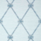 T13350 Turnberry Trellis Pavilion Spa Blue Wallpaper by Thibaut