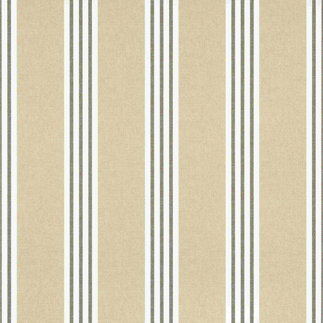 T13358 Canvas Stripe Pavilion Black Wallpaper by Thibaut