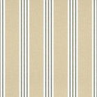T13358 Canvas Stripe Pavilion Black Wallpaper by Thibaut