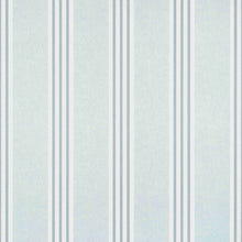 T13359 Canvas Stripe Pavilion Spa Blue Wallpaper by Thibaut