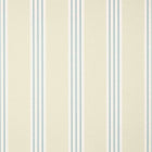 T13360 Canvas Stripe Pavilion Spa Blue and Beige Wallpaper by Thibaut
