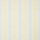 Canvas Stripe Pavilion Spa Blue and Beige Wallpaper by Thibaut
