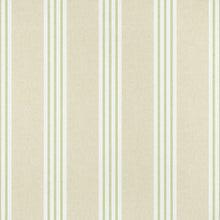 T13361 Canvas Stripe Pavilion Green Wallpaper by Thibaut