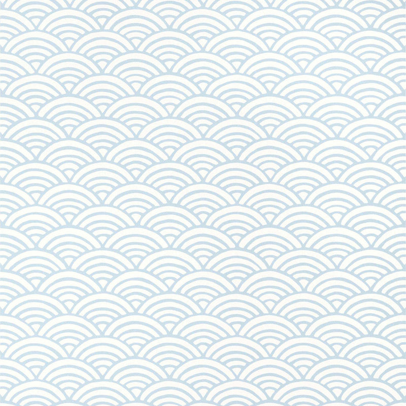 T13375 Maris Pavilion Spa Blue Wallpaper by Thibaut