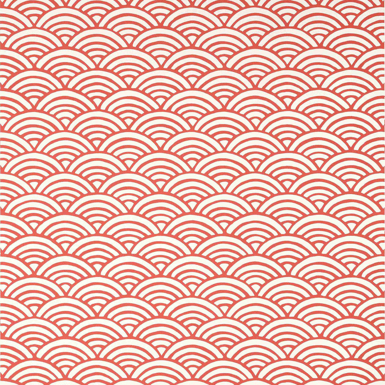 T13378 Maris Pavilion Coral Wallpaper by Thibaut