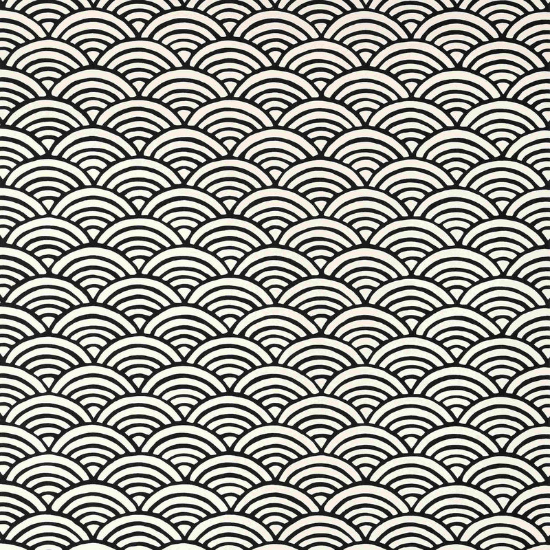 T13379 Maris Pavilion Black Wallpaper by Thibaut