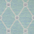 Turnberry Trellis Pavilion Mineral Wallpaper by Thibaut