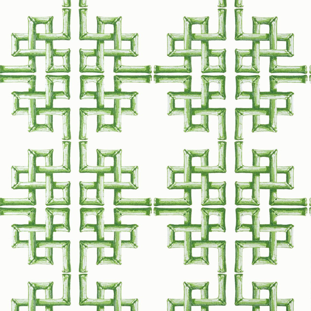 T13900 Boca Bamboo Palm Grove Green Wallpaper by Thibaut