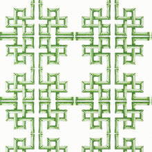 T13900 Boca Bamboo Palm Grove Green Wallpaper by Thibaut