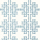 Boca Bamboo Palm Grove Spa Blue Wallpaper by Thibaut