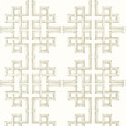 T13905 Boca Bamboo Palm Grove Beige Wallpaper by Thibaut