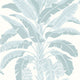Banana Tree Palm Grove Spa Blue Wallpaper by Thibaut