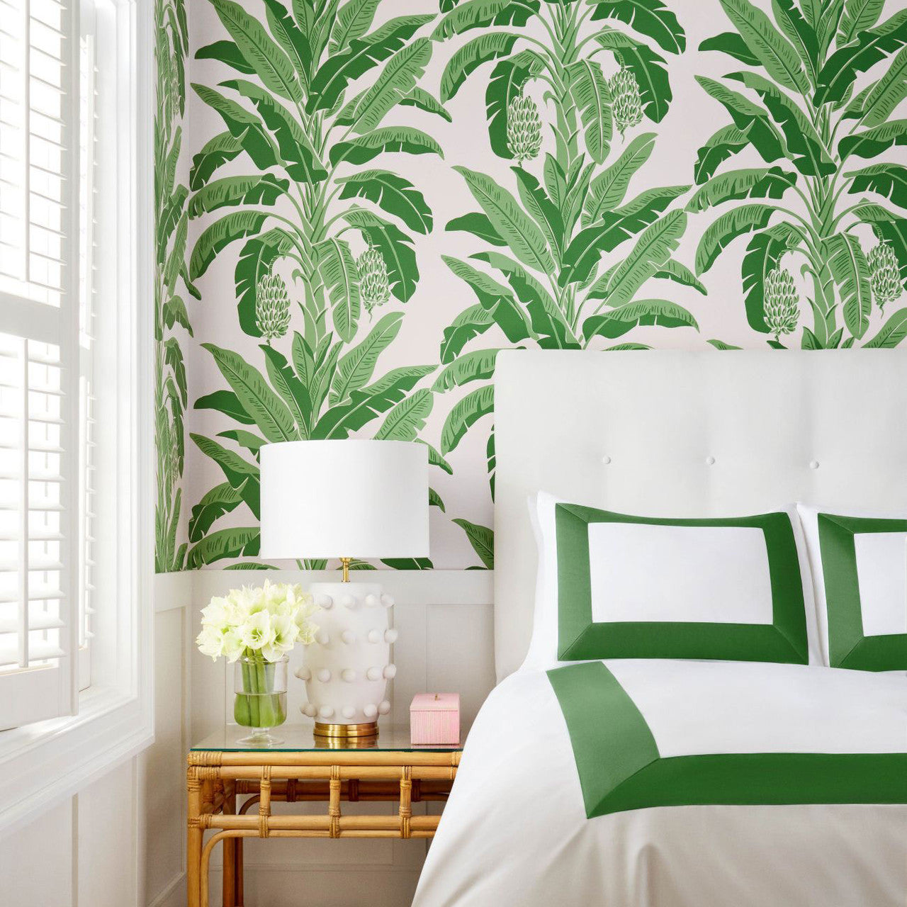 Banana Tree Palm Grove Wallpaper by Thibaut