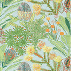 T13922 Protea Palm Grove Blue Wallpaper by Thibaut