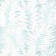 Siesta Key Palm Grove Spa Blue Wallpaper by Thibaut