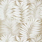 T13931 Siesta Key Palm Grove Metallic Gold Wallpaper by Thibaut