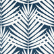 Croatia Palm Grove Navy Wallpaper by Thibaut