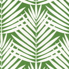 T13933 Croatia Palm Grove Green Wallpaper by Thibaut
